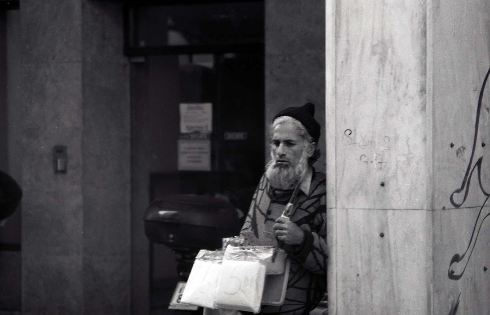 Athens, around Omonoia, 2001